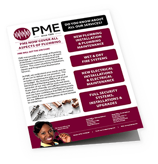 Plumbing Brochure - PME