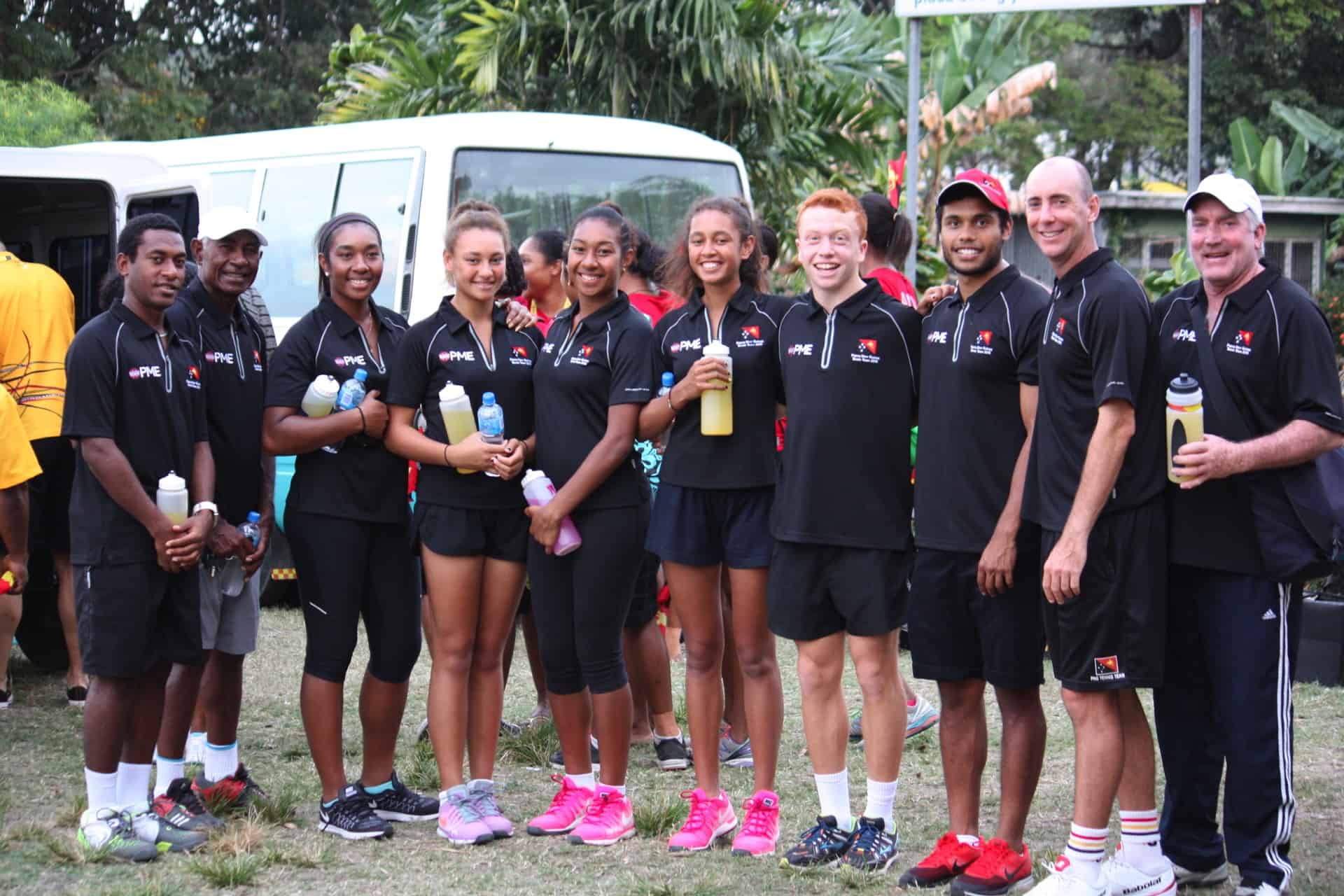 Tennis stars - Hazardous Area installations Port Moresby, PNG