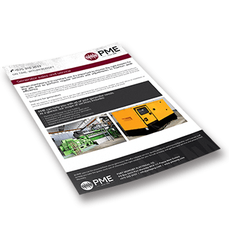 Generator sales and service Brochure - PME