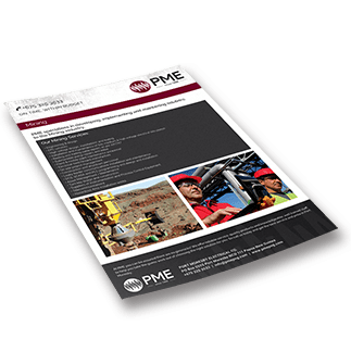 Mining Brochure - PME