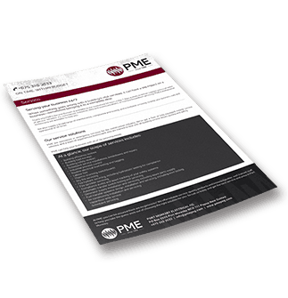 Service Brochure - PME